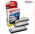 Set de 3 Armonicas Hohner Blues Band Value Pack