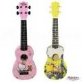 Hoffmann Ukelele Soprano Diseños de Minions y Hello Kitty